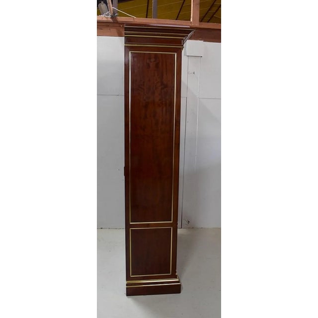 19th Century Louis XVI Style Mahogany Cabinet For Sale - Image 15 of 18