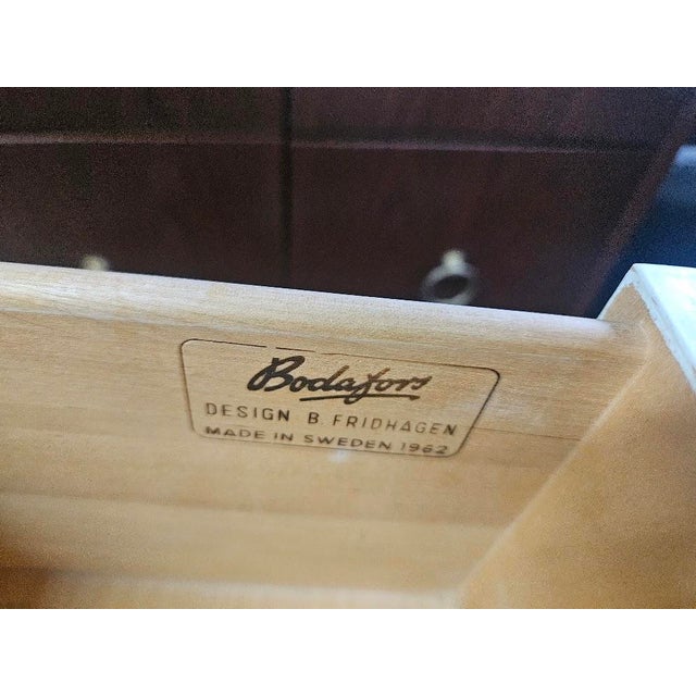 Bodafors Mid-Century Modern Bertil Fridhagen Nightstand/Chest For Sale - Image 4 of 6