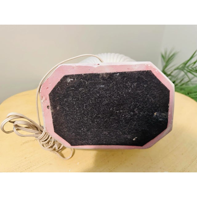 1960s Classic Miami Beach Clam Shell Lamps - A Pair For Sale - Image 9 of 9