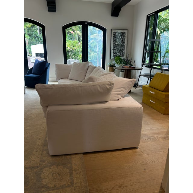 Restoration Hardware Rh 8 Piece Cloud Sectional For Sale - Image 4 of 7