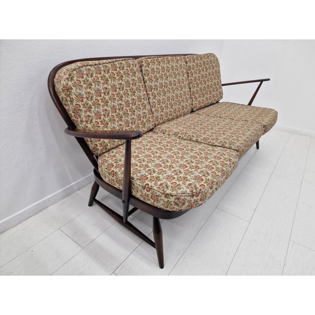 Mid-Century Modern Windsor Sofa and Lounge Chairs by Lucian Ercolani for Ercol, 1950s, Set of 3 For Sale - Image 3 of 18