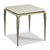 Transitional Valentino Lamp Table in Gold For Sale - Image 3 of 3