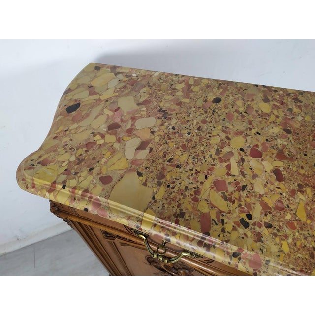 Louis XV Buffet by Mercier Chêne, 1890s For Sale - Image 10 of 18