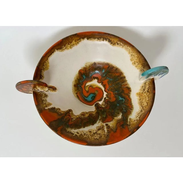 Mid-Century Danish Ceramic Bowl, 1950s, in Very Good conditions. Designed 1960 to 1969