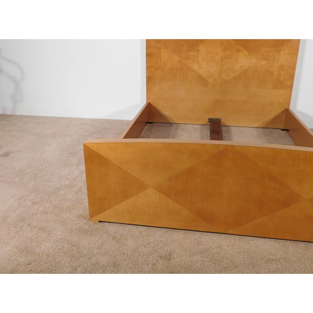 Modern Baker Furniture Archetype Collection Queen Queen Size Sleigh Bed For Sale - Image 3 of 15