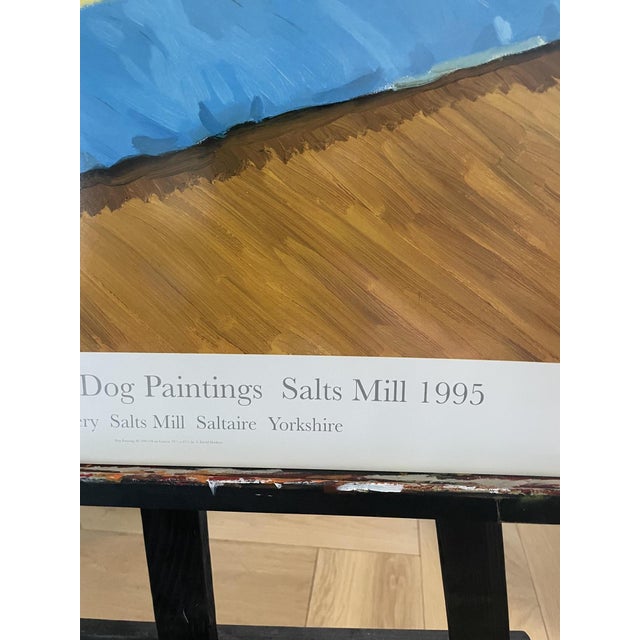 1990s David Hockney, Dog Paintings 38 Salts Mill, 1990s, Poster Print For Sale - Image 5 of 10