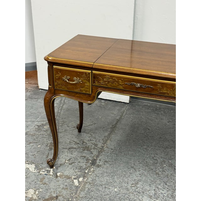Phyllis Andrade for White Furniture Company Chinoiserie Vanity Desk For Sale In San Francisco - Image 6 of 12