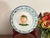 Atelier Bondil Moustiers French Faïence Wall Plate With Hand-Painted Floral Urn For Sale - Image 9 of 12
