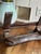 Wood Mid-Century Egyptian Tooled Leather & Hardwood Camel Saddle Footstool For Sale - Image 7 of 9