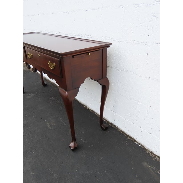 Statton Trutype Americana Long Narrow Library Console Entry Table 6391 For Sale - Image 9 of 18