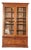 19th Century English Glazed Pine Bookcase, 1880 For Sale