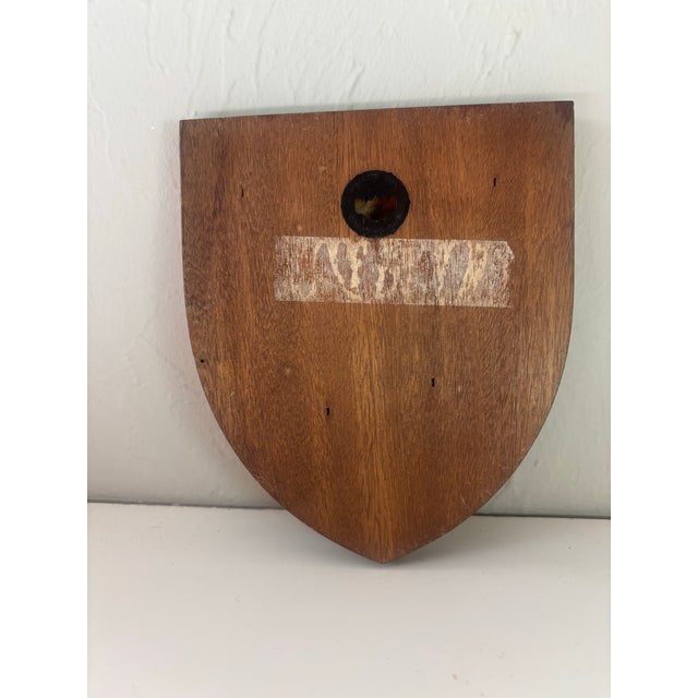 English Vintage Royal Air Force Shield For Sale - Image 3 of 3