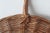 Vintage French Style Wicker Flower Gathering Basket For Sale - Image 11 of 12