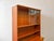 Wood Cherry Bookcase with Display Case, 1960s For Sale - Image 7 of 18