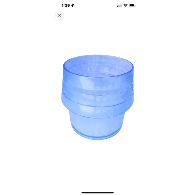 1960s Italian Modern Acrylic Ice Bucket or Wine Cooler For Sale - Image 12 of 12