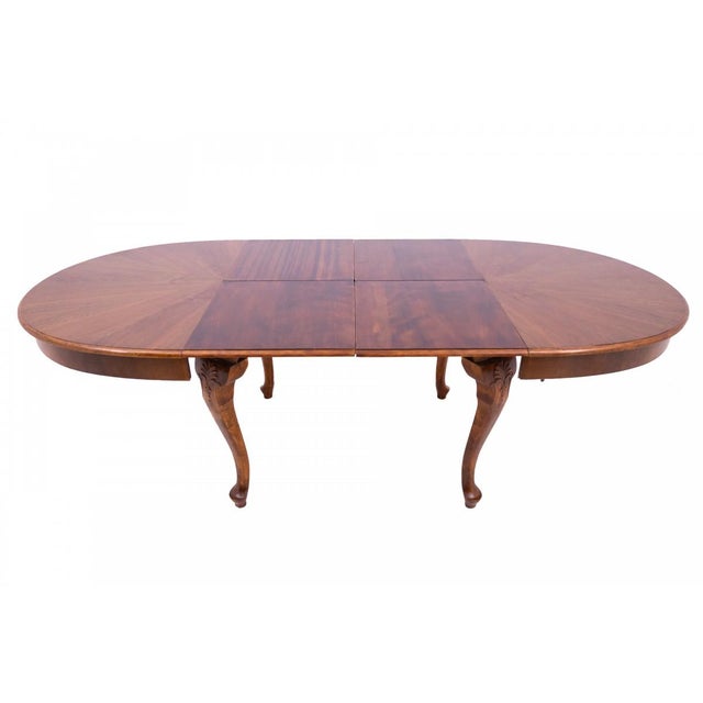 Antique table dating to around 1890, France. The piece is in very good condition, having undergone professional...