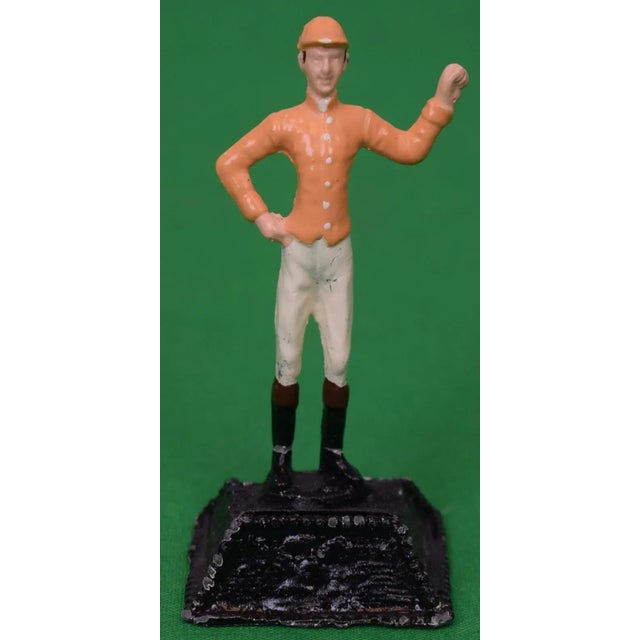 Set of Eight "21" Club Jockey Place Card Holders For Sale In New York - Image 6 of 11