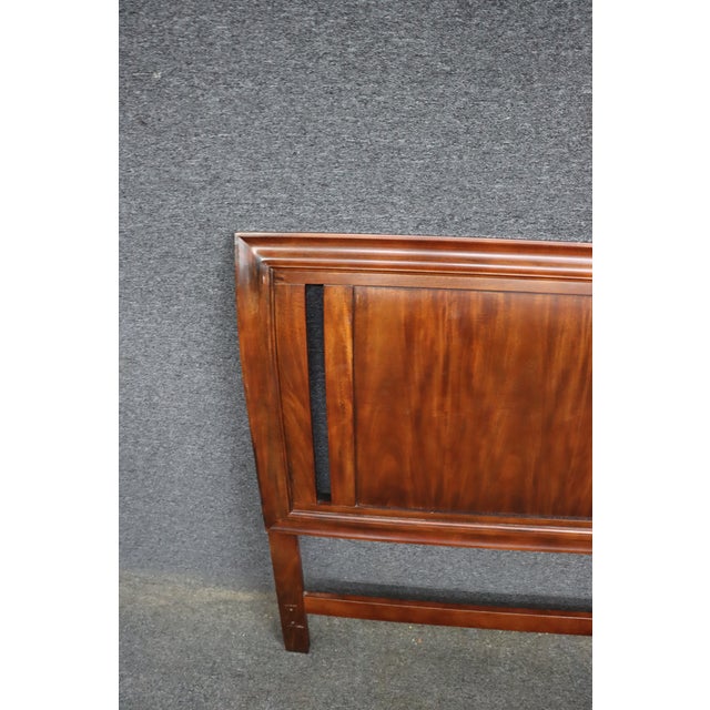 Contemporary Contemporary Mahogany King Headboard For Sale - Image 3 of 9