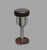 Mid-Century Modern Tall Chrome and Leather Bar Stool, Italy, 1970s For Sale - Image 3 of 11