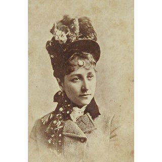 1890's Broadway Actress Dora Goldthwaite Photograph For Sale
