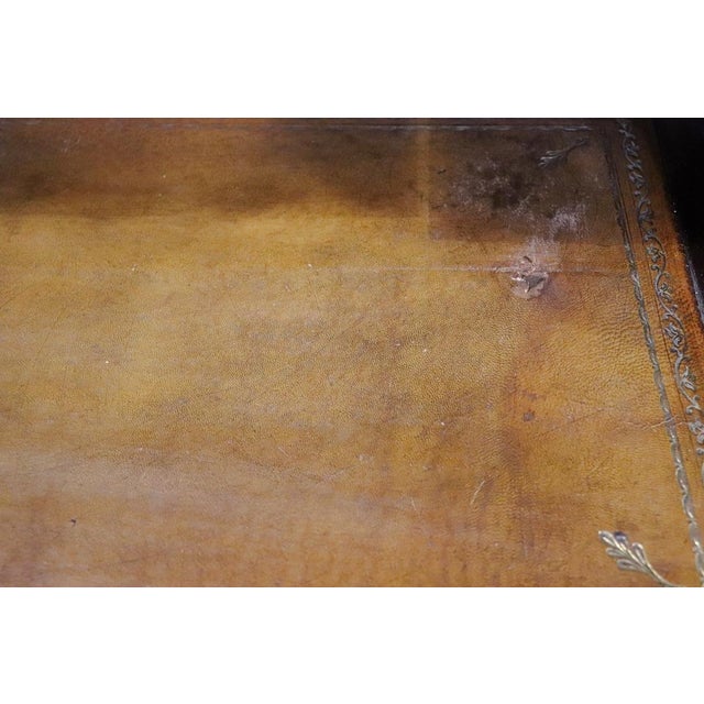 Late 19th Century Signed Gervais Durand Cylinder Roll Top French Louis XVI Desk c.1880 For Sale - Image 5 of 12