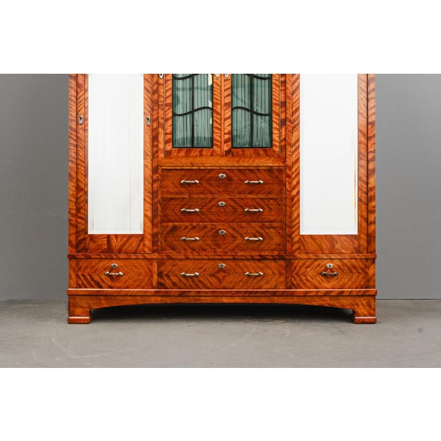 Art Nouveau Wardrobe, Early 20th Century For Sale - Image 15 of 18
