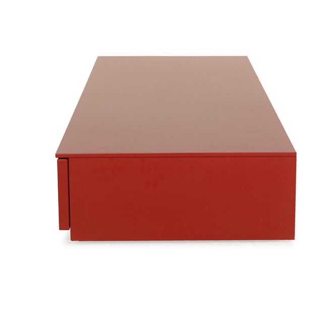 Kettnacker Wooden Sideboard in Red For Sale - Image 12 of 13