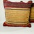 Textile 1980s Vintage Boho Chic Southwestern Ralph Lauren Jewel Tone Cut Striped Chenille Decorative Pillows - A Pair For Sale - Image 7 of 13