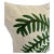 Handmade Kashmiri Crewel Palm Tree Leaf Wool Pillow Cover Global Chic 18 X 18 For Sale In Philadelphia - Image 6 of 8