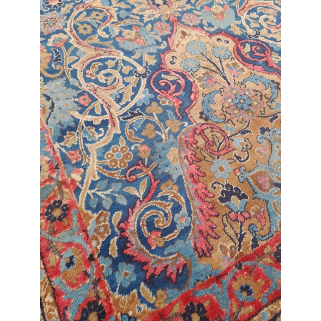 Hand-Knotted Rug from OCM, Turkey, 1920s For Sale - Image 10 of 13