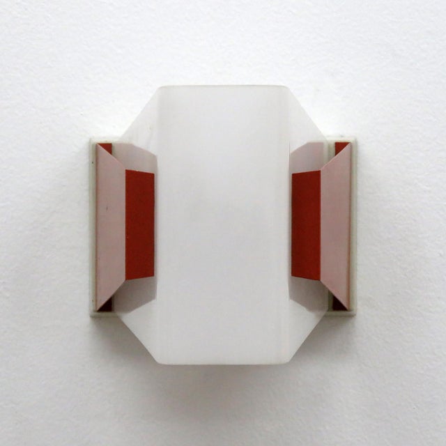 1960s Philips Geometric Wall Light For Sale - Image 5 of 10