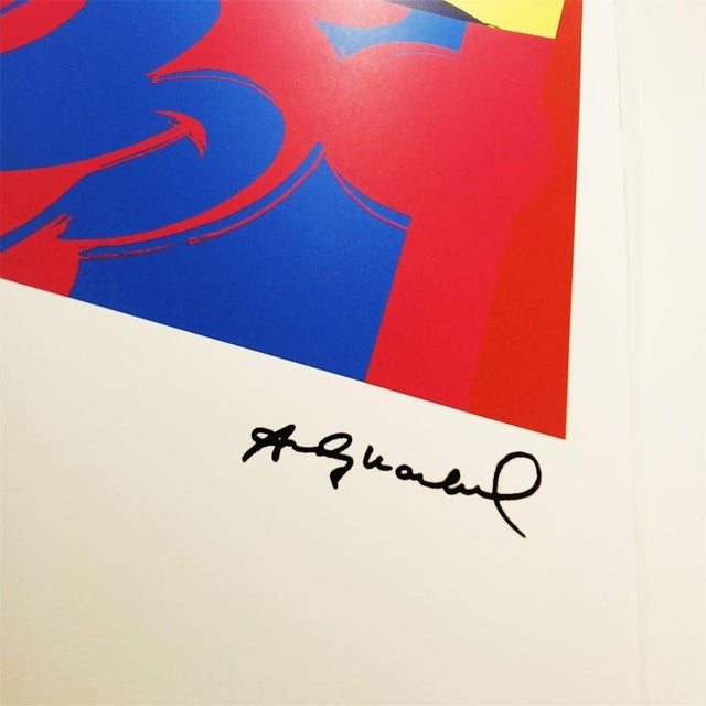 Mid-Century Modern 1980s After Andy Warhol, Mickey Mouse, Limited Series Lithograph For Sale - Image 3 of 10