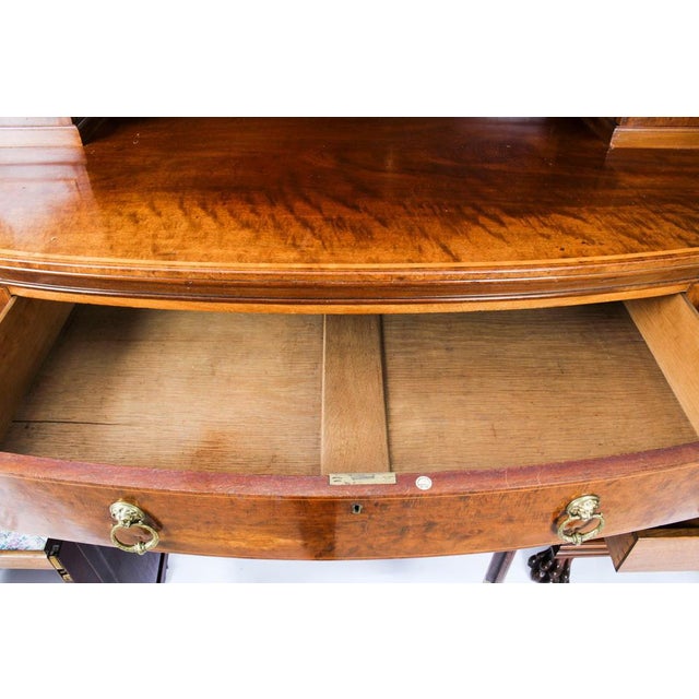 Edwardian Sheraton Revival Mahogany Sideboard, 19th Century For Sale - Image 18 of 18