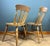 Vintage Beech Farmhouse Dining Chairs, 1950s, Set of 2 For Sale - Image 9 of 18