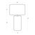 Regina Andrew Trellis Bone Table Lamp For Sale In Detroit - Image 6 of 6