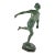 Charles Lemoyne Art Deco Bronze The Finish Runner Sports Sculpture, circa 1920 For Sale