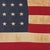 Large Vintage Cotton American Flag With 48 Embroidered Stars For Sale - Image 4 of 6