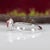 Aaa Padparadscha Sapphire Ring With Natural Diamonds Halo: Solid 14k Gold, 5x3mm, Size 6.75 For Sale - Image 9 of 9
