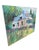 Shabby Chic Vintage Impressionist Cottage Garden Painting, Signed by Ron McKee For Sale - Image 3 of 12