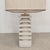 Stone Large French Brutalist Limestone Lamp, 1970 For Sale - Image 7 of 10