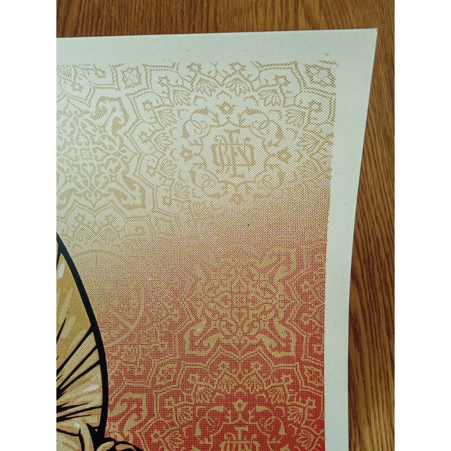 Shepard Fairey (Obey), Burmese Monk, 2009, Screenprint For Sale - Image 7 of 8