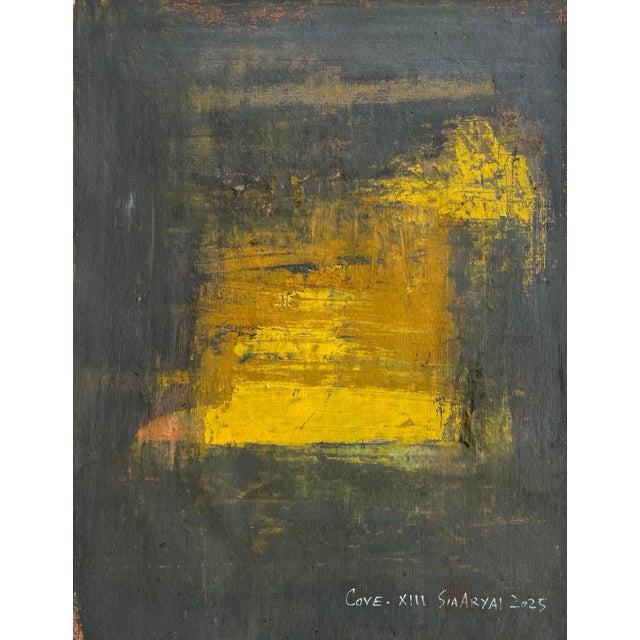 this one of a kind painting features a dynamic blend of marks bringing a high-tone appeal to your wall art collection. The...