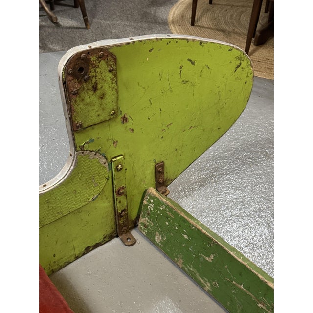 Vintage Fairground Sidecar Bench, 1920s For Sale - Image 9 of 11