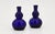 Pair of 19th Century Portuguese Blue Hand-Blown Glass Perfume Bottles For Sale - Image 16 of 16