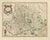 Paper Willem Janszoon Blaeu, Map of Beauvais, Picardy, France, 1642 For Sale - Image 7 of 11