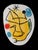 Joan Miró (1893-1983) Three Pockets of Color Original color lithograph On heavy paper, 69 x 31 cm (approx. 27 x 12 inches)...