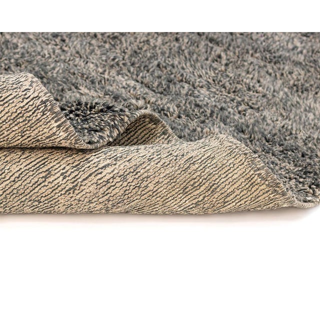 Large Hand-Knotted Wool Premium Rug by Azele Studio For Sale - Image 4 of 12