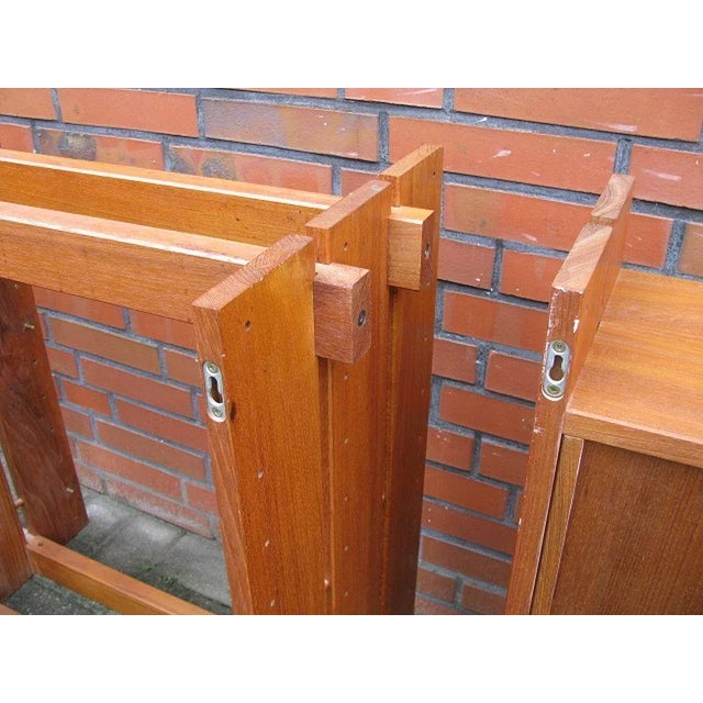 Glass Vintage Slat Shelf, 1970s For Sale - Image 7 of 18