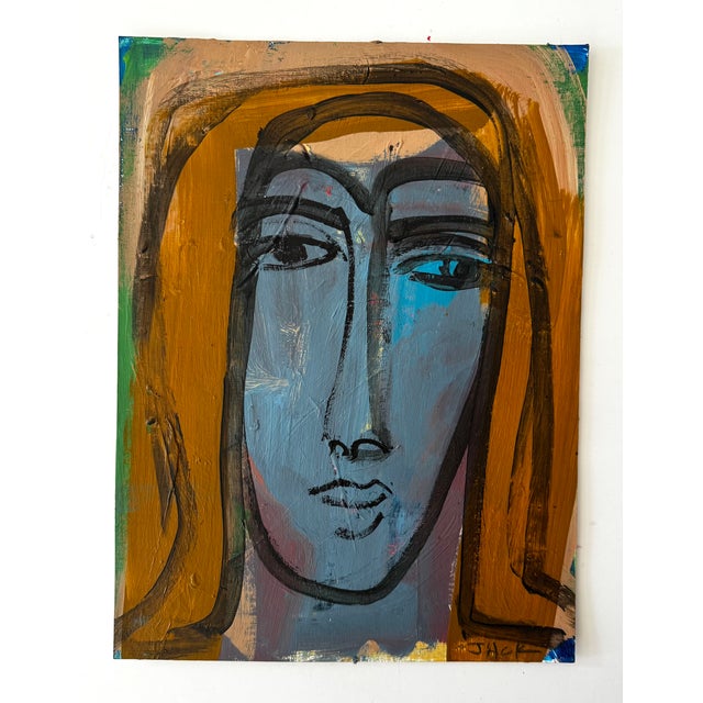 12"x 9" acrylic on archival paper. Unframed.