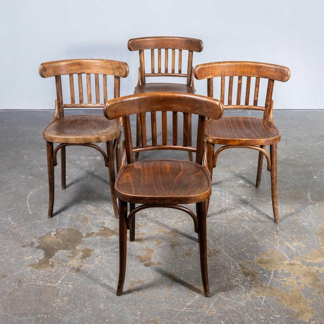 1940s Warm Oak Classic Bentwood Dining Chair, 1940s For Sale - Image 5 of 11